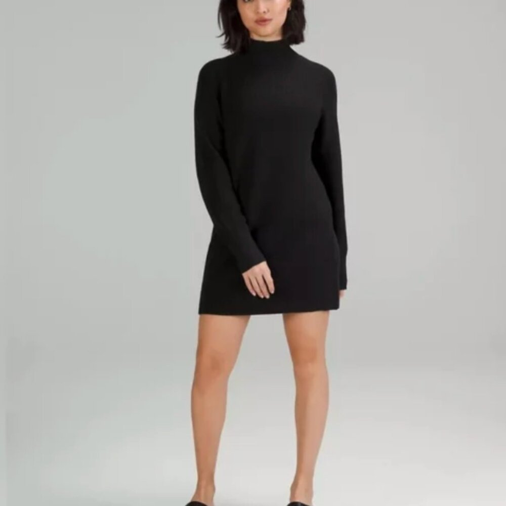 Lululemon Athletica Merino Wool-Blend Knit Dress - Size 2